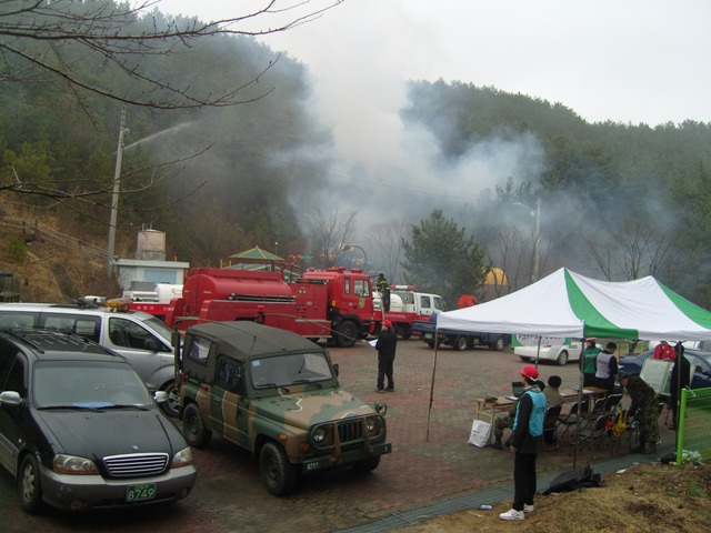 서천군, 산불 현장 통합 지휘 훈련