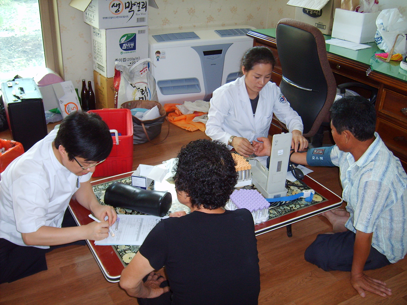 (22일)서천군보건소,상담및동맥경화검사 사진