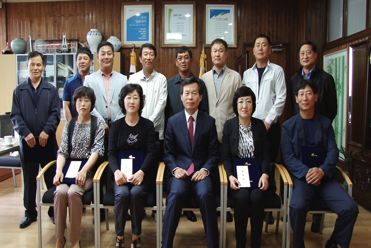 서천군, 이장자녀 장학증서 수여식 가져