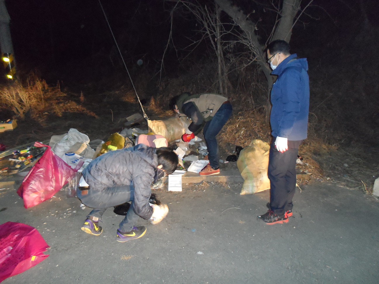 서천군, 쓰레기 불법 투기 야간단속 나서