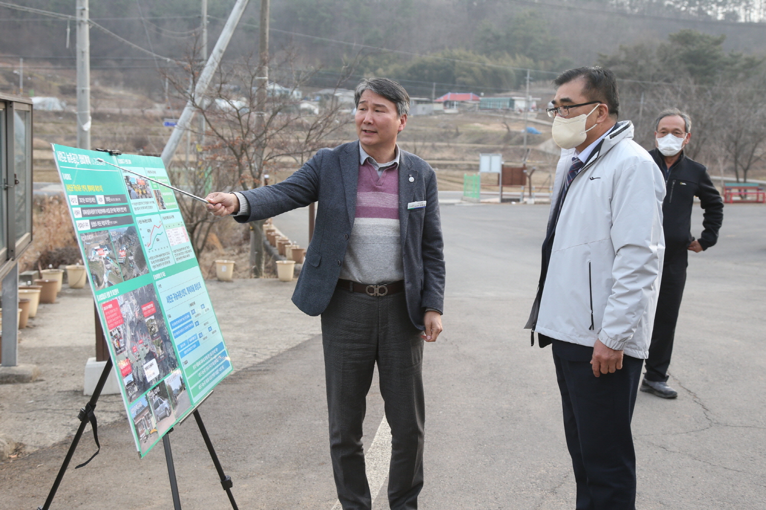 김기웅 서천군수, 주민의 소리 듣고자 현장 방문