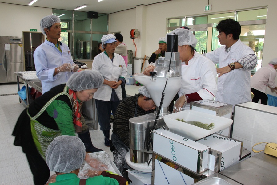 서천 모시떡‘최고의 맛 찾아라’