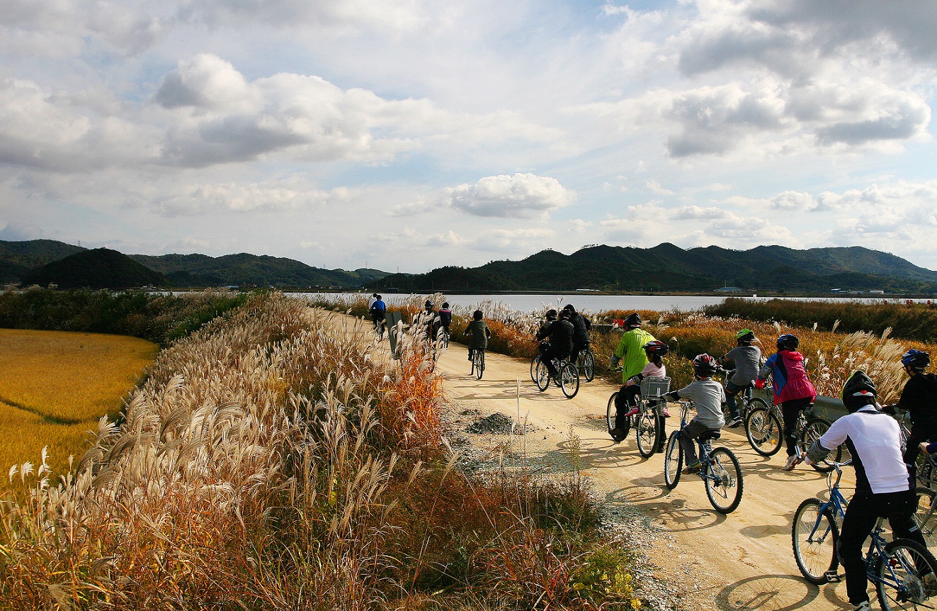 서천군, 금강변 자전거 대여소 운영